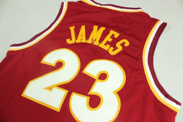 Men CAVS 23 Lebron James Swingman Jersey Red Cleveland Cavaliers Jersey - fastssd - NBA Jersey - nRevo