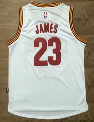 Men CAVS 23 Lebron James Jersey White Cleveland Cavaliers Jersey Swingman - fastssd - NBA Jersey - nRevo