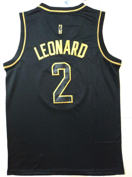 Men 02 Kawhi Leonard Jersey Black Los Angeles Clippers Jersey Golden Edition - fastssd - NBA Jersey - nRevo