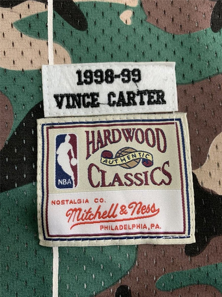 Men 15 Vince Carter Jersey Camo Toronto Raptors Jersey Hardwood Classics - fastssd - NBA Jersey - nRevo