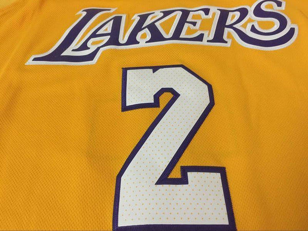 Men 2 Lonzo Ball Jersey Yellow Los Angeles Lakers Jersey Swingman Fanatics - fastssd - NBA Jersey - nRevo