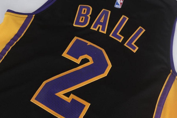 Men 2 Lonzo Ball Swingman Jersey Black Los Angeles Lakers Jersey Swingman - fastssd - NBA Jersey - nRevo