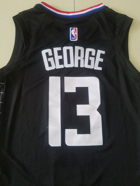 Men 13 Paul George Jersey Black Los Angeles Clippers Jersey Swingman Fanatics - fastssd - NBA Jersey - nRevo