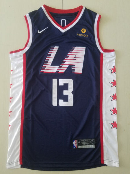 Men 13 Paul George Jersey Black Los Angeles Clippers Jersey Swingman Fanatics - fastssd - NBA Jersey - nRevo