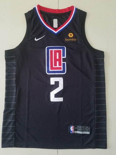 Men 2 Kawhi Leonard Jersey Black Los Angeles Clippers Jersey Swingman Fanatics - fastssd - NBA Jersey - nRevo