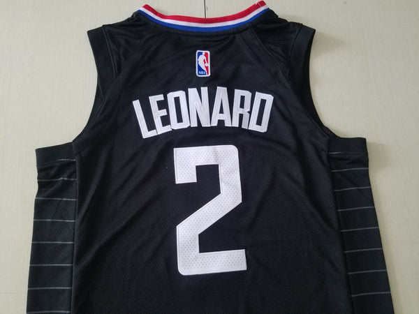 Men 2 Kawhi Leonard Jersey Black Los Angeles Clippers Jersey Swingman Fanatics - fastssd - NBA Jersey - nRevo
