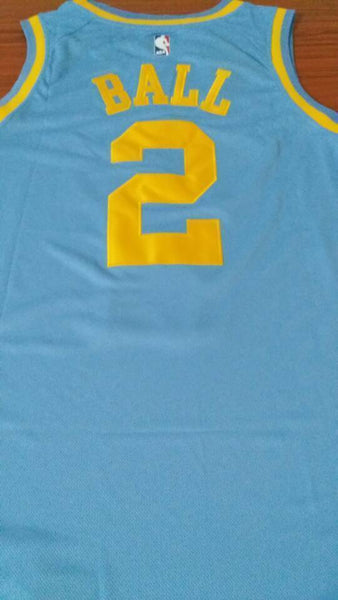 Men 2 Lonzo Ball Jersey Blue Los Angeles Lakers MPLS Fanatics - fastssd - NBA Jersey - nRevo