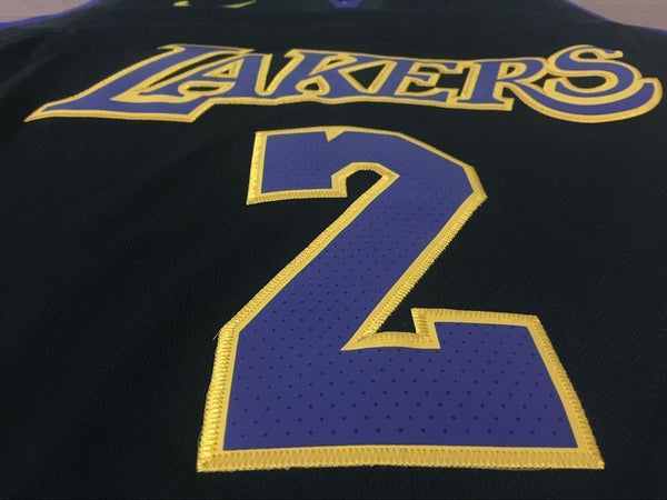 Men 2 Lonzo Ball Jersey Black Los Angeles Lakers Jersey Swingman Fanatics - fastssd - NBA Jersey - nRevo