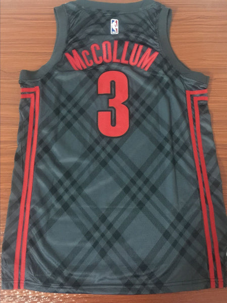 Men 3 C J McCollum Jersey Rip City White Portland Trail Blazers Jersey - fastssd - NBA Jersey - nRevo