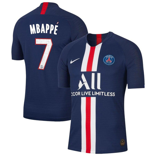 Men 07 Kylian Mbappe Jersey Blue Home Paris Saint Germain Jersey Ligue 1 2020 - fastssd - Soccer Jersey - CrazyKill