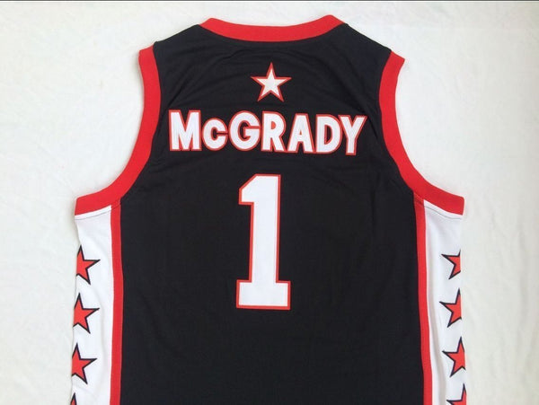 Men 1 Tracy McGrady Jersey Black Mount Zion Christian Academy Throwback - fastssd - NBA Jersey - nRevo