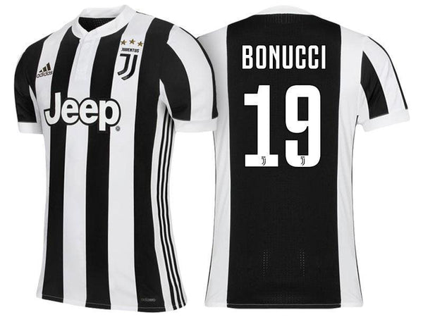 Men 19 Leonardo Bonucci Jersey Home Soccer Juventus Jersey 2018 Serie A - fastssd - Soccer Jersey - CrazyKill