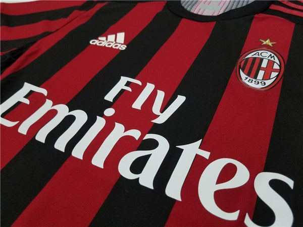 Men 8 Suso Jersey Home Soccer AC Milan Jersey 2018 Serie A - fastssd - Soccer Jersey - CrazyKill