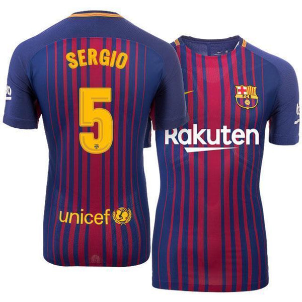 Men 5 Sergio Busquets Jersey Soccer Barcelona Jersey 2018 La Liga - fastssd - Soccer Jersey - CrazyKill