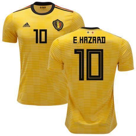 Men #10 Eden Hazard Jersey Soccer Belgium Jersey 2018 World Cup Player Jersey - fastssd - Soccer Jersey - CrazyKill