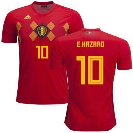 Men 10 Eden Hazard Jersey Soccer Belgium Jersey 2018 World Cup Jersey - fastssd - Soccer Jersey - CrazyKill