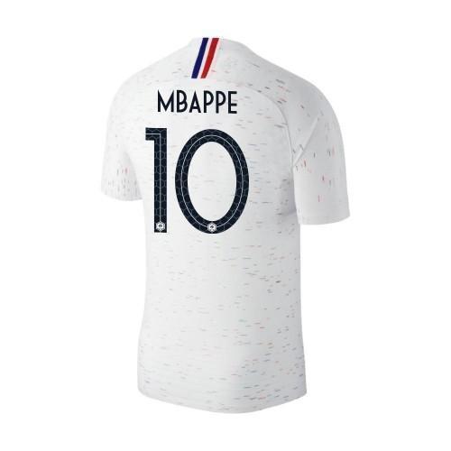 Men #10 Kylian Mbappe Jersey White France National 2018 FIFA World Cup - fastssd - Soccer Jersey - CrazyKill