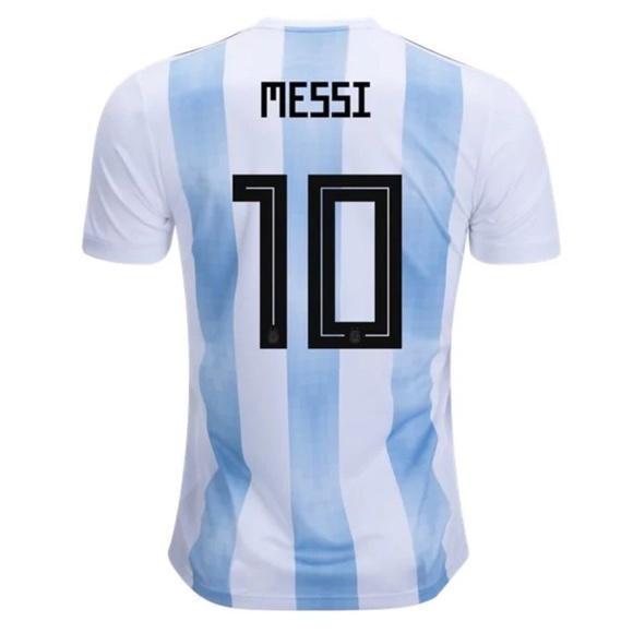 Men #10 Lionel Messi Jersey Argentina National 2018 FIFA World Cup Player - fastssd - Soccer Jersey - CrazyKill