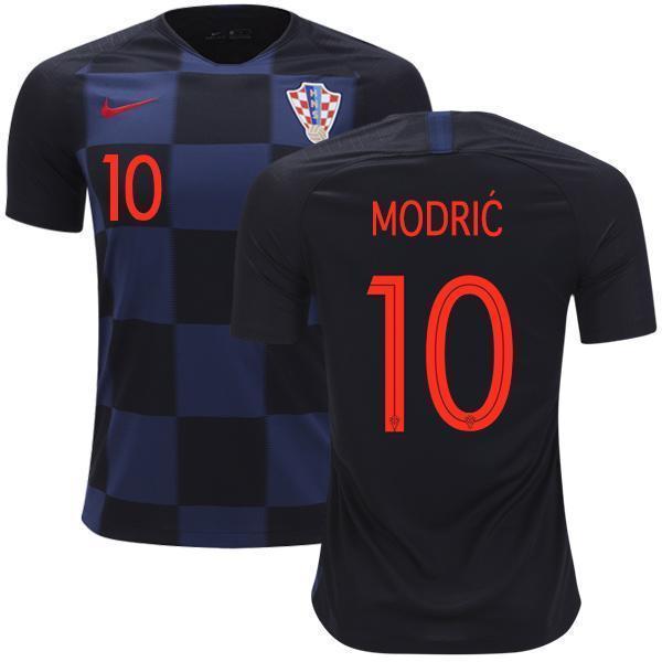 Men #10 Luka Modrić Jersey Croatia National 2018 FIFA World Cup Player - fastssd - Soccer Jersey - CrazyKill