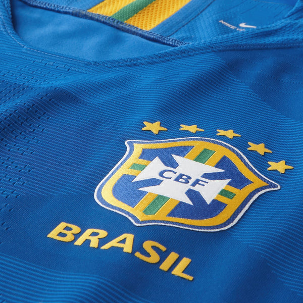 Men #23 Diego Alves Jersey Away Brazil National 2018 FIFA World Cup - fastssd - Soccer Jersey - CrazyKill