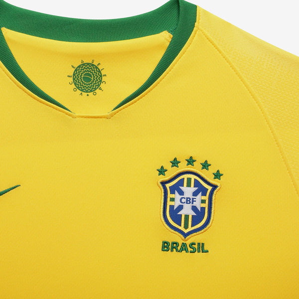 Men #11 P.Coutinho Jersey Home Brazil National 2018 FIFA World Cup - fastssd - Soccer Jersey - CrazyKill