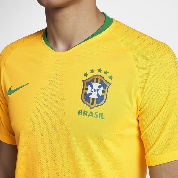 Men #2 Dani Alves Jersey Home Brazil National 2018 FIFA World Cup - fastssd - Soccer Jersey - CrazyKill