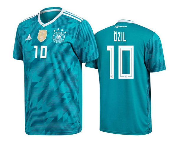 Men #10 Ozil Jersey Away Germany National 2018 FIFA World Cup - fastssd - Soccer Jersey - CrazyKill
