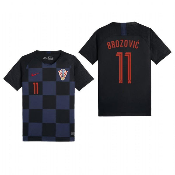 Men #11 Marcelo Brozović Jersey Croatia National 2018 FIFA World Cup Fanatics - fastssd - Soccer Jersey - CrazyKill