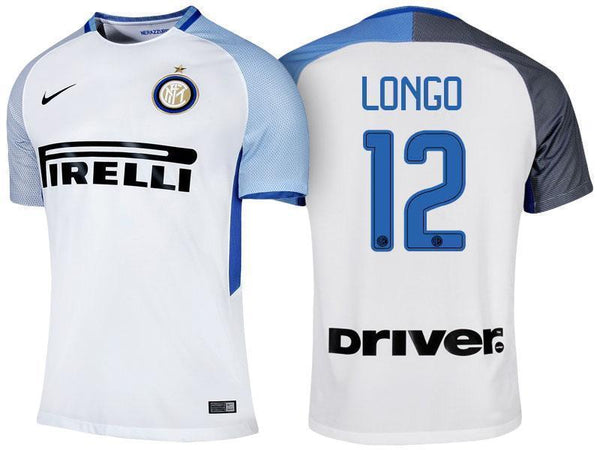 Men 12 Samuele Longo Jersey Away Soccer Inter Milan FC Jersey 2018 Serie A - fastssd - Soccer Jersey - CrazyKill