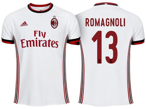 Men 13 Alessio Romagnoli Jersey Away Soccer AC Milan Jersey 2018 Serie A - fastssd - Soccer Jersey - CrazyKill