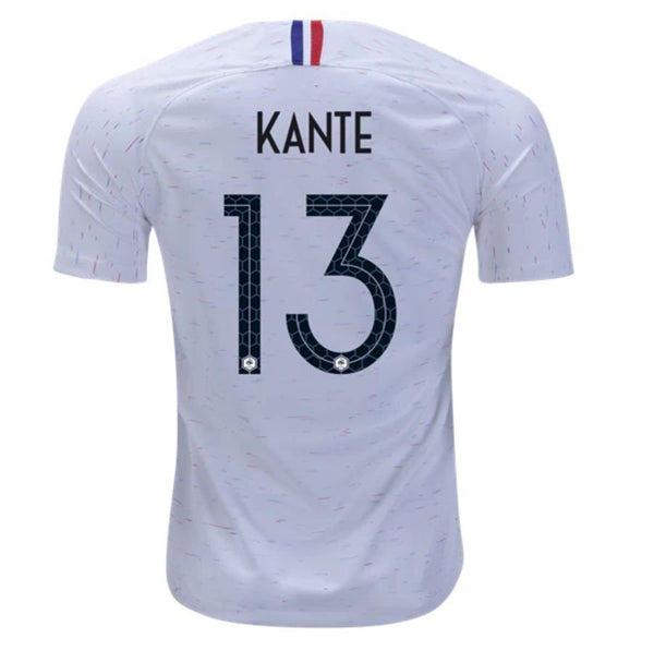 Men #13 Kante Jersey White France National 2018 FIFA World Cup - fastssd - Soccer Jersey - CrazyKill