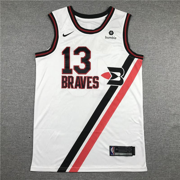 Men 13 Paul George Jersey White Buffalo Braves Jersey Swingman Special - fastssd - NBA Jersey - nRevo