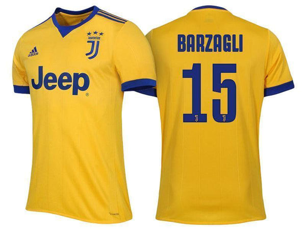 Men 15 Andrea Barzagli Jersey Away Soccer Juventus Jersey 2018 Serie A - fastssd - Soccer Jersey - CrazyKill