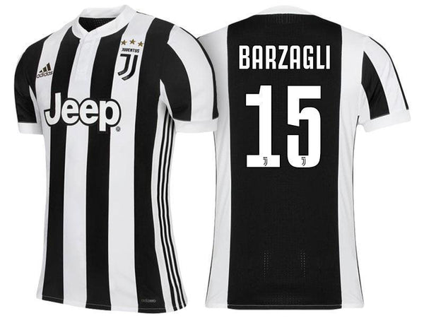 Men 15 Andrea Barzagli Jersey Home Soccer Juventus Jersey 2018 Serie A - fastssd - Soccer Jersey - CrazyKill