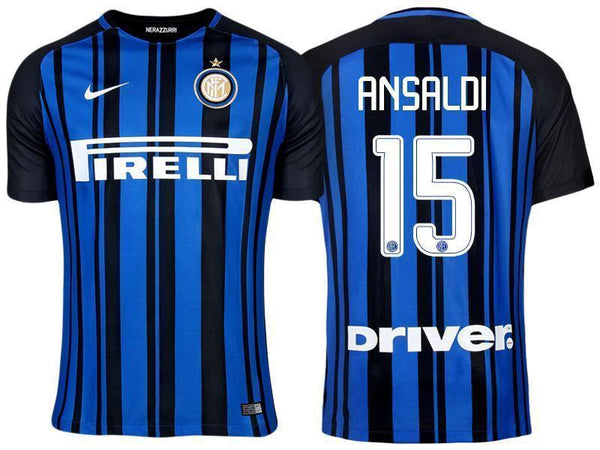 Men 15 Cristian Ansaldi Jersey Home Soccer Inter Milan FC Jersey 2018 Serie A - fastssd - Soccer Jersey - CrazyKill