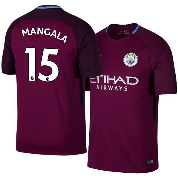 Men 15 Eliaquim Mangala Jersey Away Soccer Manchester City Jersey Premier League - fastssd - Soccer Jersey - CrazyKill