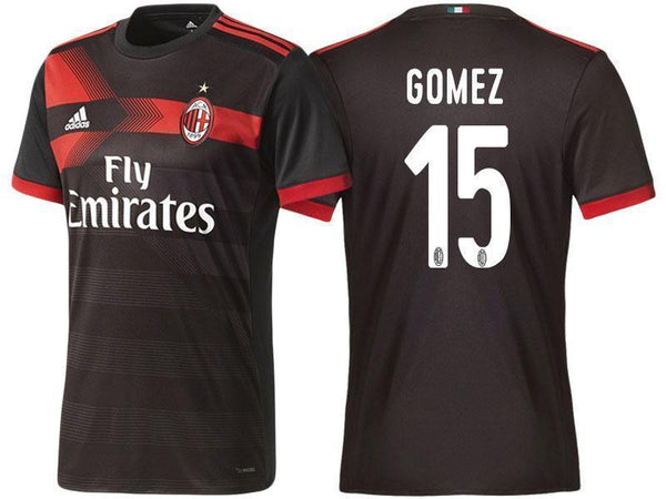 Men 15 Gustavo Gomez Jersey Away Soccer AC Milan Jersey 2018 Serie A - fastssd - Soccer Jersey - CrazyKill