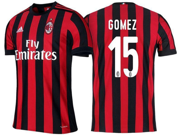 Men 15 Gustavo Gomez Jersey Home Soccer AC Milan Jersey 2018 Serie A - fastssd - Soccer Jersey - CrazyKill