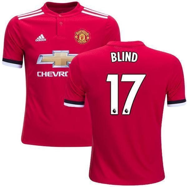 Men 17 Daley Blind Jersey Soccer Manchester United Jersey 2018 - fastssd - Soccer Jersey - CrazyKill