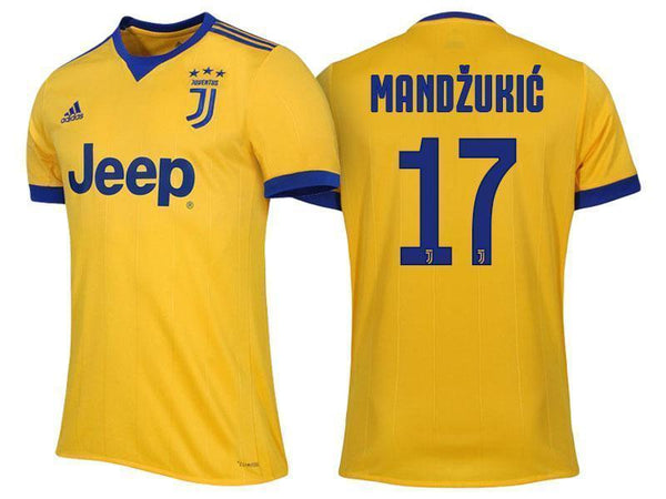 Men 17 Mario Mandzukic Jersey Away Soccer Juventus Jersey 2018 Serie A - fastssd - Soccer Jersey - CrazyKill