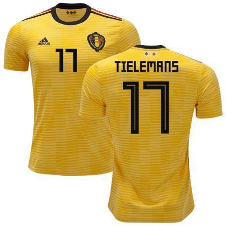 Men 17 Youri Tielemans Jersey Soccer Belgium Jersey 2018 World Cup Jersey - fastssd - Soccer Jersey - CrazyKill