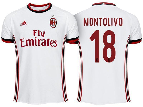 Men 18 Riccardo Montolivo Jersey Away Soccer AC Milan Jersey 2018 Serie A - fastssd - Soccer Jersey - CrazyKill