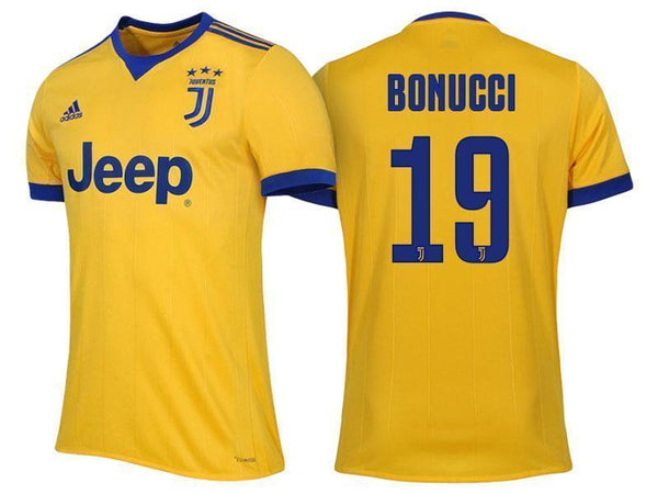 Men 19 Leonardo Bonucci Jersey Away Soccer Juventus Jersey 2018 Serie A - fastssd - Soccer Jersey - CrazyKill