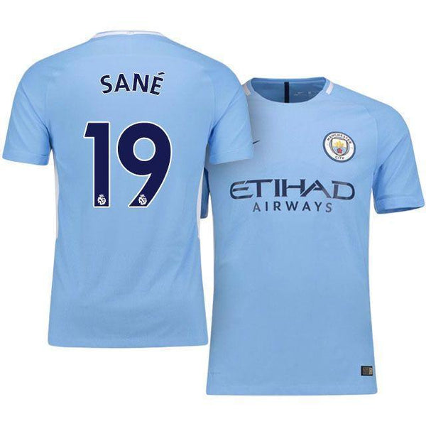 Men 19 Leroy Sane Jersey Home Soccer Manchester City Jersey Premier League - fastssd - Soccer Jersey - CrazyKill