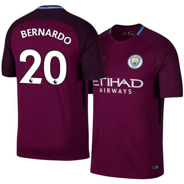 Men 20 Bernardo Silva Away Soccer Manchester City Jersey Premier League - fastssd - Soccer Jersey - CrazyKill