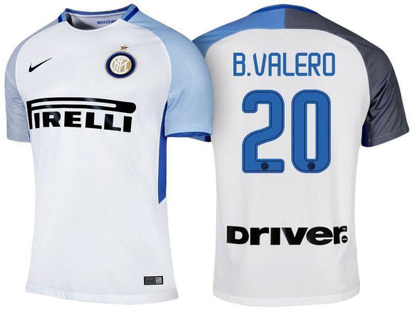 Men 20 Borja Valero Jersey Away Soccer Inter Milan FC Jersey 2018 Serie A - fastssd - Soccer Jersey - CrazyKill