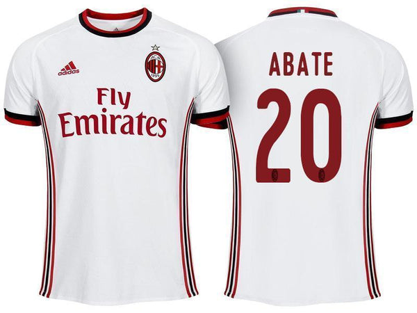 Men 20 Ignazio Abate Jersey Away Soccer AC Milan Jersey 2018 Serie A - fastssd - Soccer Jersey - CrazyKill