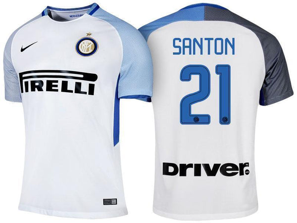 Men 21 Davide Santon Jersey Away Soccer Inter Milan FC Jersey 2018 Serie A - fastssd - Soccer Jersey - CrazyKill