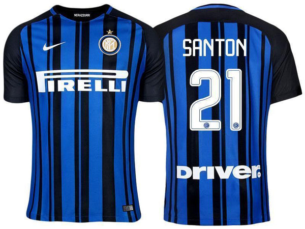 Men 21 Davide Santon Jersey Home Soccer Inter Milan FC Jersey 2018 Serie A - fastssd - Soccer Jersey - CrazyKill