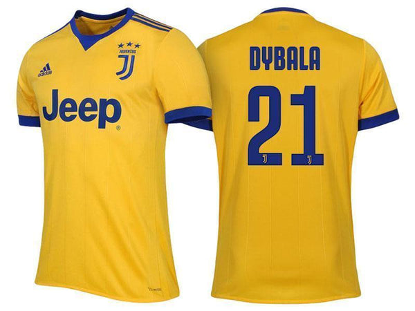 Men 21 Paulo Dybala Jersey Away Soccer Juventus Jersey 2018 Serie A - fastssd - Soccer Jersey - CrazyKill